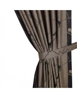 Raffhalter Breno mit Steinbock braun Beispielbild