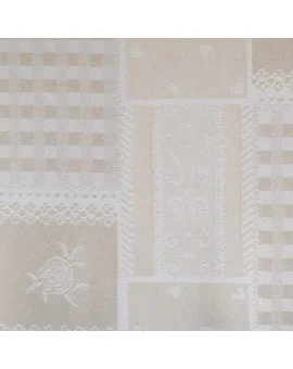 Stoffmuster Marie mit Rose beige 6302952