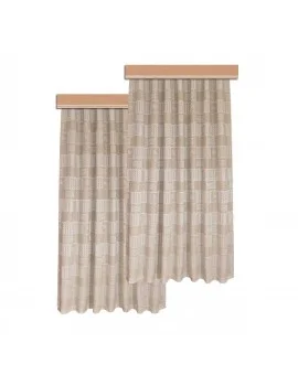 2er Set Landhaus-Reihbandschals Marie mit Rose beige