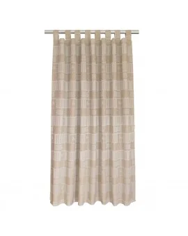 Schlaufenschal Marie mit Rose in beige
