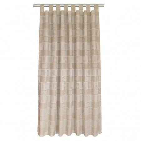 Schlaufenschal Marie mit Rose in beige