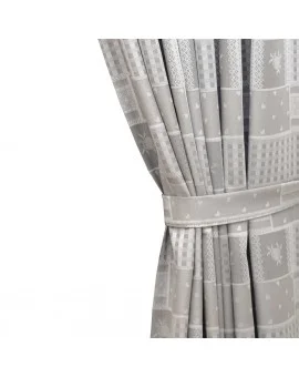 Raffhalter Marie mit Rose in grau Beispielbild