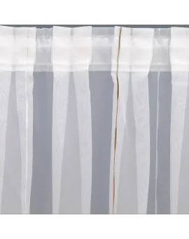 Wohnwagen Store AURI weiß-beige Ansicht der Flachfalten