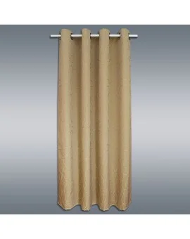 Seitenschal Joran in beige mit Effektstickerei Musterbild