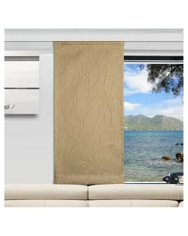 Deko-Paneele Joran beige mit Effektstickerei