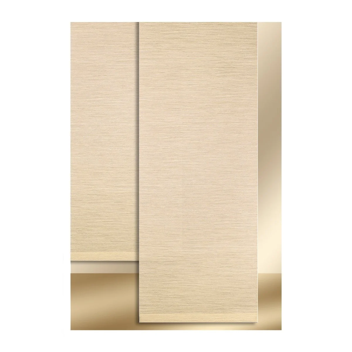 Flächenvorhang Marian in beige