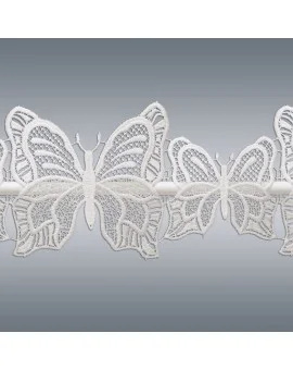 Panneaux Schmetterlinge aus Plauener Stickerei Detailbild