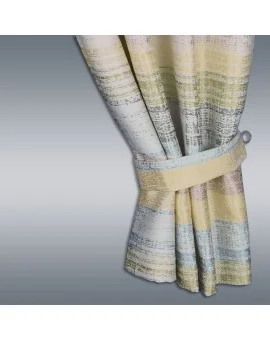 Raffhalter LIAM 2er-Set passend zum Caravan-Seitenschal LIAM grün-beige