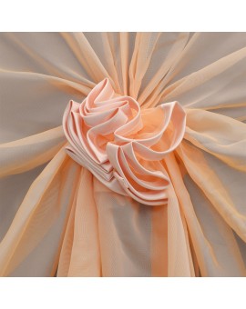 Vorhang mit Rose Detailbild