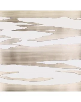 Flächengardine Eltje Schiebevorhang beige-grau-grün aufwendiges Scherli-Muster