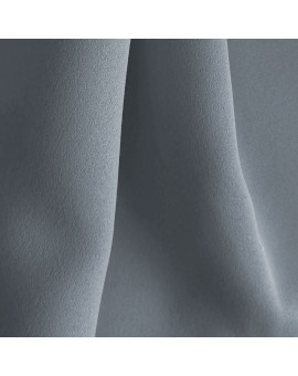 Verdunklungs-Vorhang Mattis Grau mit Reihband Sunout Fertiggardine Stoffmuster