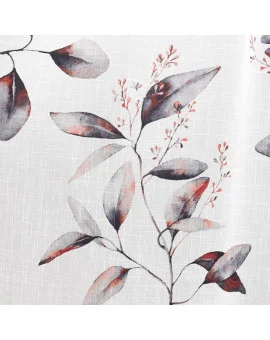 Vorhang Kian in kupfer-rot Detailbild