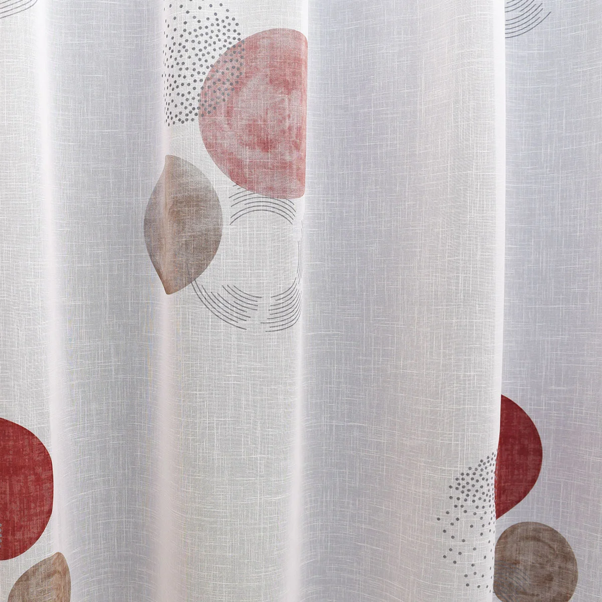 Stoffmuster Matou kupfer