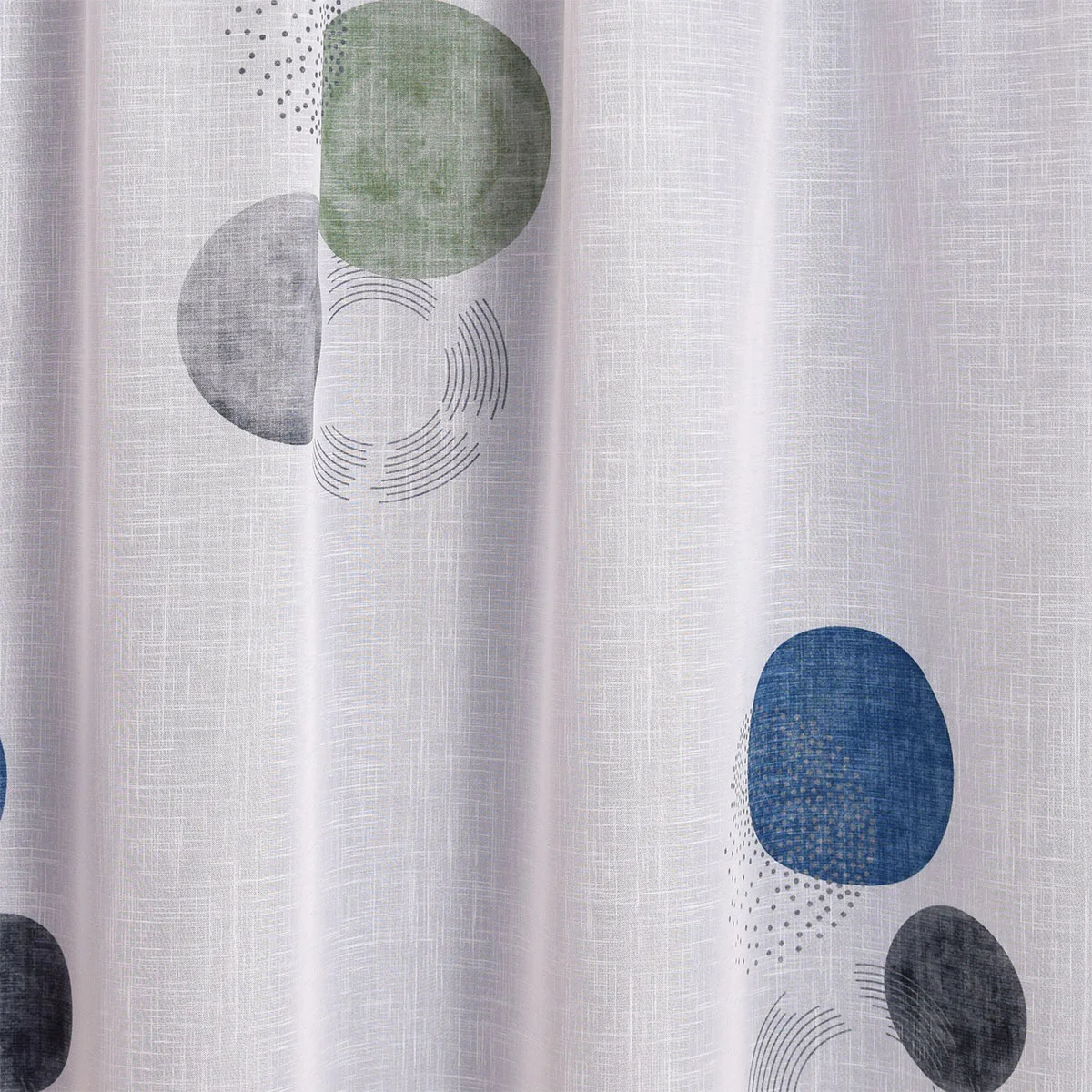 Stoffmuster Matou blau